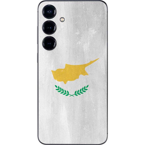 Cyprus Flag Distressed Galaxy S25 Skin